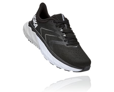 Hoka Arahi 5 Supportive Moški Tekaški Čevlji Črna / Bela SI-928306F